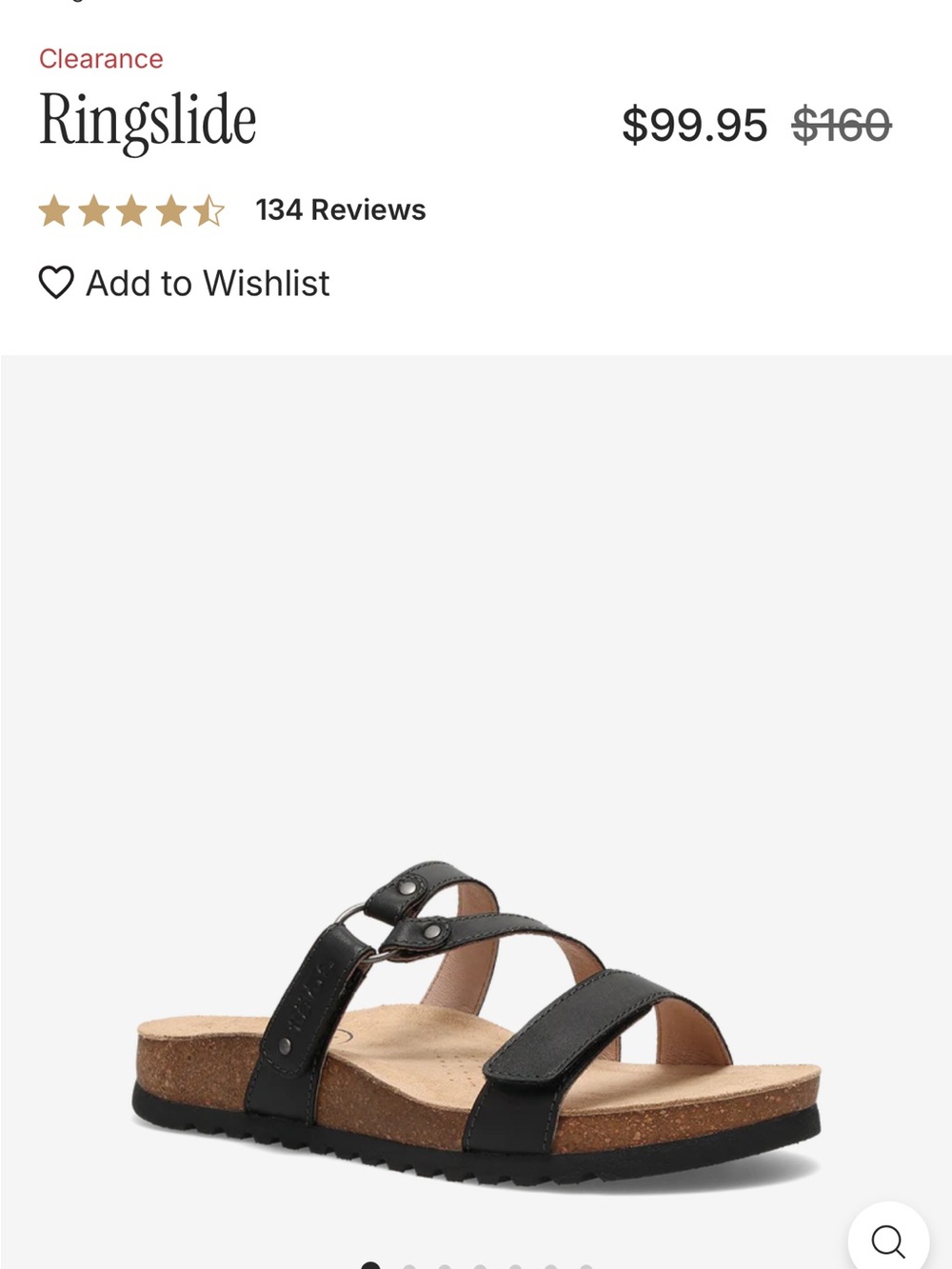 Taos Ringslide Sandal
